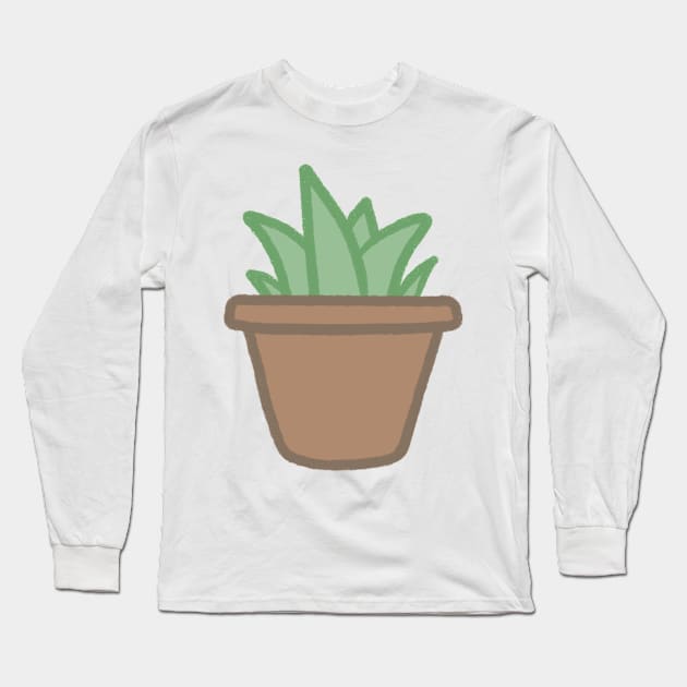 Houseplant Long Sleeve T-Shirt by Reeseworks